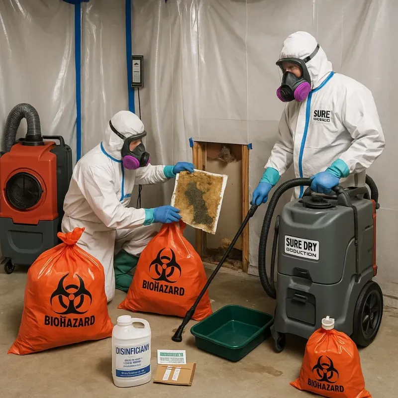Contaminated Water Handling Protocols process in Edenton, NC