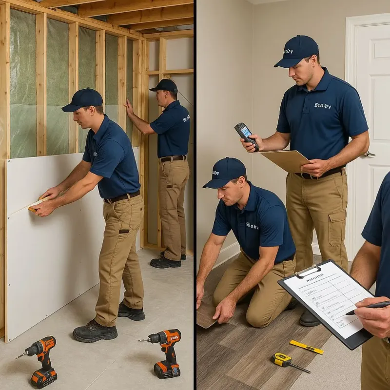 Repairs and Reconstruction process in Edenton, NC