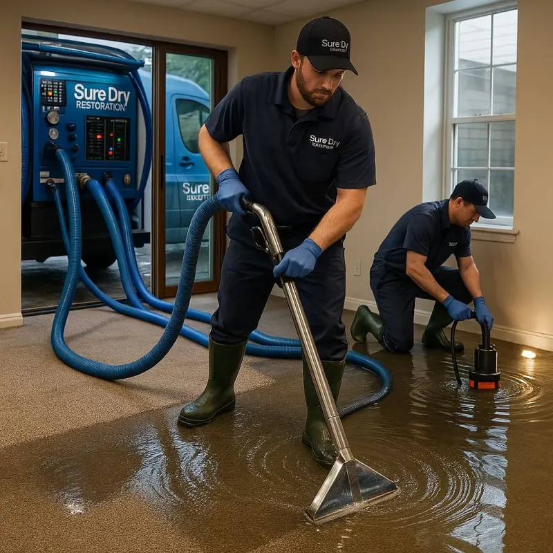 Water Extraction and Removal process in Edenton, NC